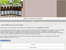 Tablet Screenshot of lauras-finest.com